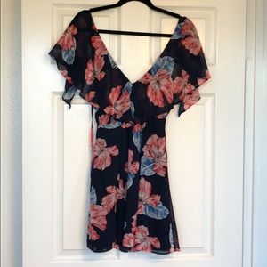 Floral mini dress